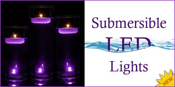 We have new submersible LED lights that are great for adding to your 